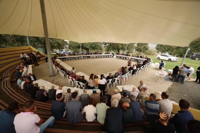 Başkan Büyükakın'a, Bayraktar'da özel ilgi