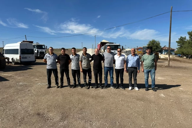 Bursa Büyükşehir'den Yenişehir'de altyapı çalışmaları