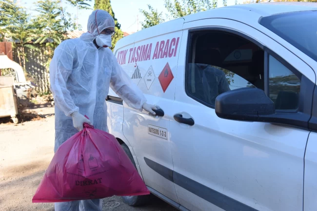 Yıldırım'da 580 kilogram zirai ilaç atık kutusu toplandı