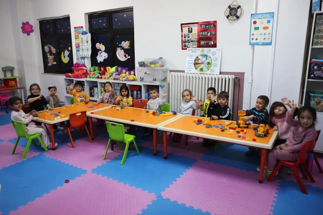 Keçiören'de çocuklar eğlenerek öğreniyor