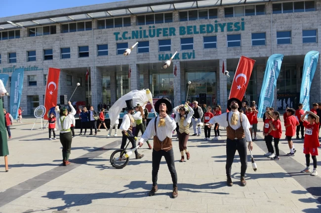 Nilüfer'de "Cumhuriyet Koşusu" coşkusu