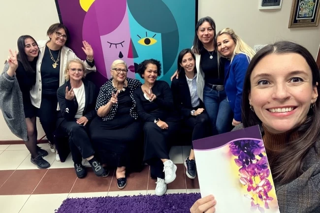 Yeşilova'dan şiddetle mücadeleye destek