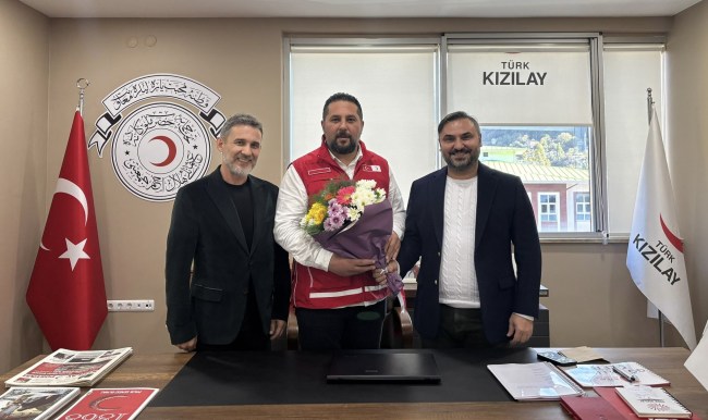 Başkan Tıskaoğlu’ndan Kızılay’a ziyaret