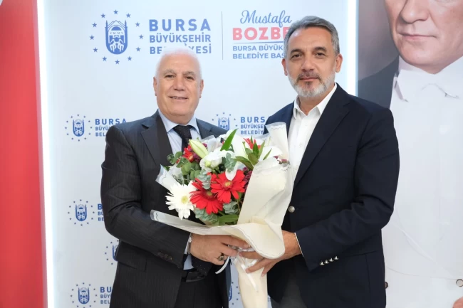 MÜSİAD Bursa'dan Büyükşehir Belediye Başkanı Mustafa Bozbey'e ziyaret