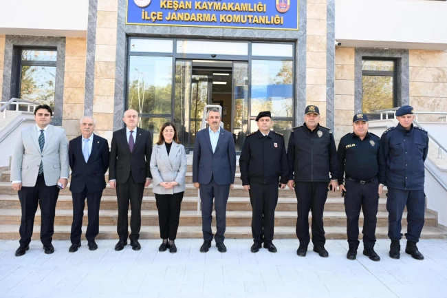 Vali Sezer, Keşan'daki yatırımları yerinde inceledi