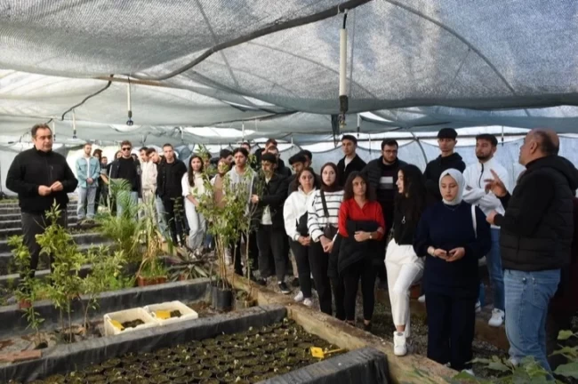 Bursa'da Ormancılık Bölümü öğrencilerine yerinde eğitim