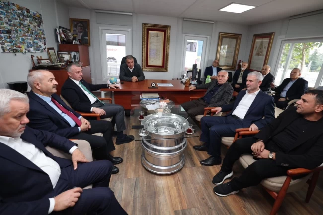 Gebzeli iş insanları Başkan Büyükakın'ı ağırladı