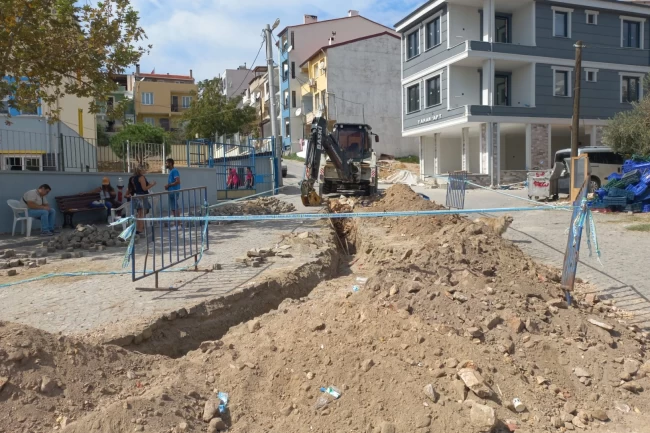 Balıkesir Ayvalık'ta yılların sorununa BASKİ'den kalıcı çözüm