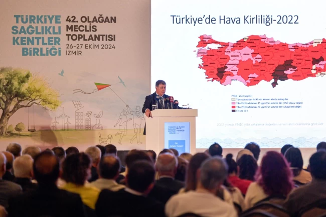 'Türkiye Sağlıklı Kentler' İzmir'de buluştu