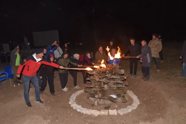 Doğaseverler 'Günece Kaynaklar Mevkii'nde buluştu