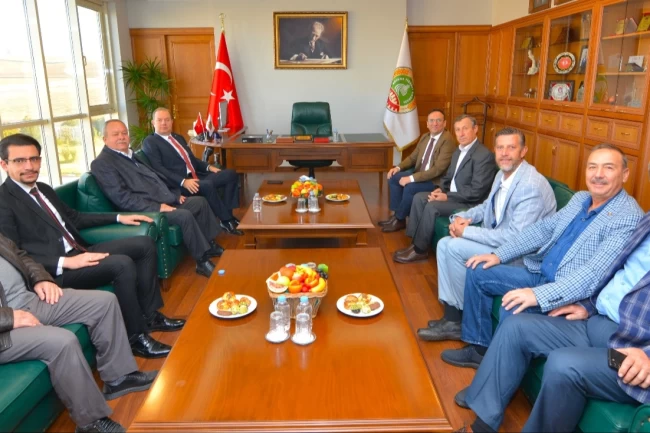 Saadet Partisi'nden Edirne Ticaret Borsası'na Ziyaret