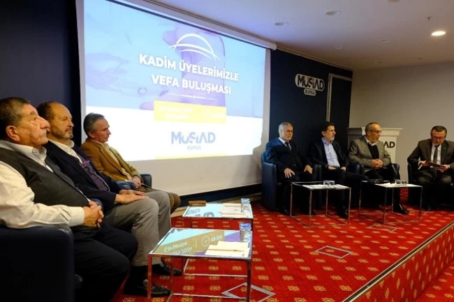 MÜSİAD Bursa'dan vefa buluşması