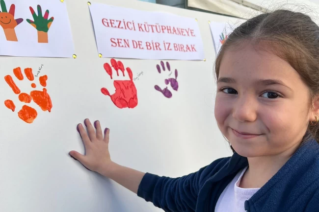 Bursa Osmangazi'nin Gezici Kütüphane'sinde iz bıraktılar!