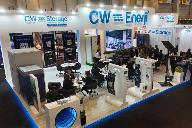 CW Enerji Solar Storage Fuarı'nda göz kamaştırdı