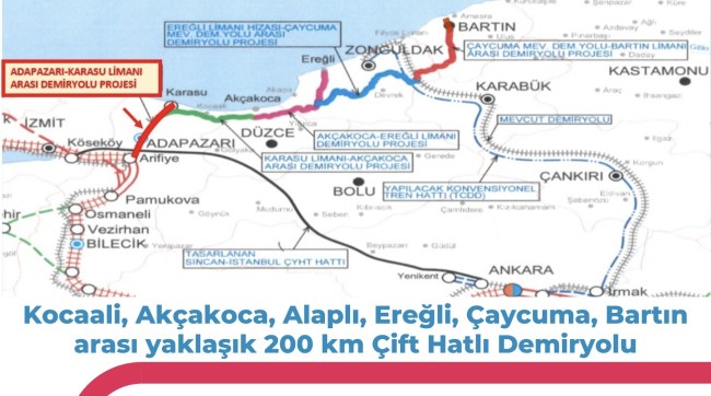 Beklenen haber geldi..Çift hatlı demiryolu ihaleye çıkıyor