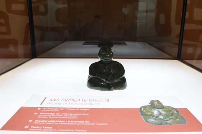 Konya Çatalhöyük'ten kaçırılan heykelcik geri getirildi