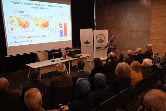 Bursa Osmangazi'den diyabet farkındalık eğitimi