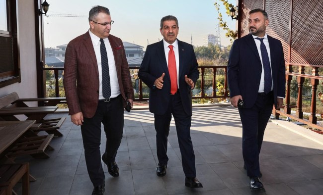 Başkan Tıskaoğlu’ndan Başkan Göksu’ya ziyaret