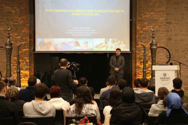 DOSD Meram'da ‘spor ve hareket' anlatıldı