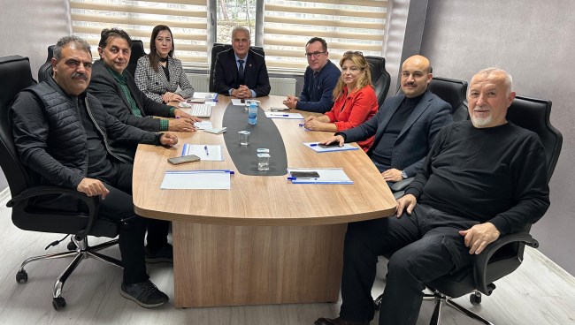 Müdür Akgül, sendika başkanlarıyla biraraya geldi