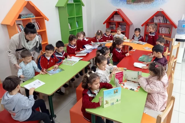 Mektebim Koleji miniklerinden İZGİM'e ziyaret