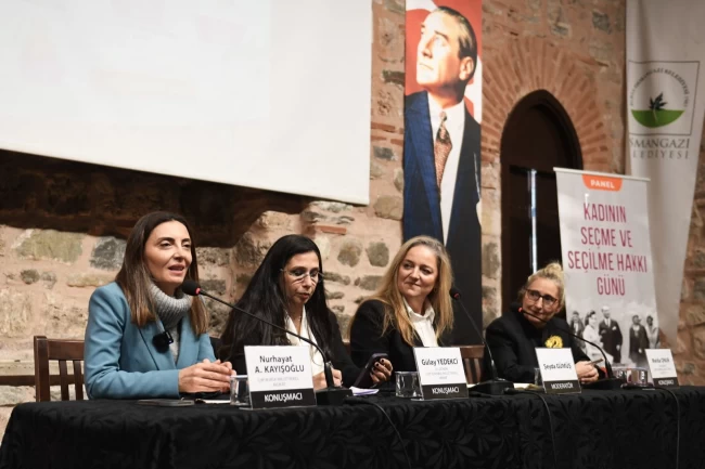 Bursa Osmangazi'de kadın ve kadın hakları konuşuldu