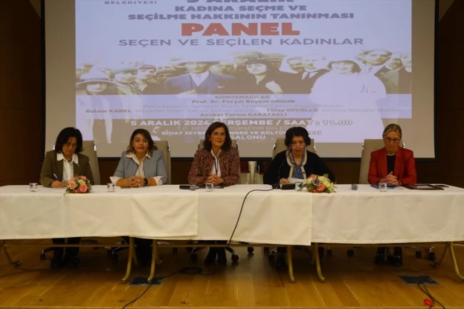 Denizli Kadın Meclisi'nden 'Seçen ve Seçilen Kadınlar' paneli