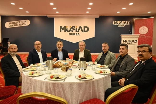 MÜSİAD Bursa ile Milli Eğitim'den iş birliği toplantısı