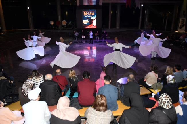 Mevlana, vuslatının 751. yıl dönümünde Bursa Osmangazi'de anıldı