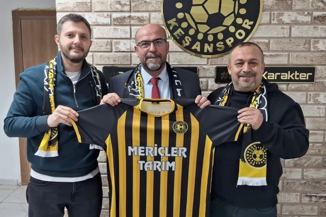 Keşanspor'un forma ana sponsoru belli oldu