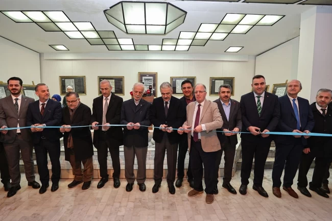 "Bursevi'nin kaleminden" sergisi açıldı