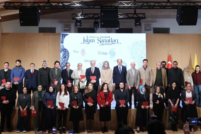"5. Uluslararası Darülmülk İslâm Sanatları Yarışması"nda ödüller verildi