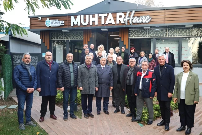 Marmara Bölgesi muhtarları Kocaeli'ne hayran kaldı