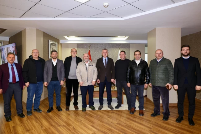 Gebze Trabzonlular Derneği'nden Başkan Büyükakın'a Ziyaret