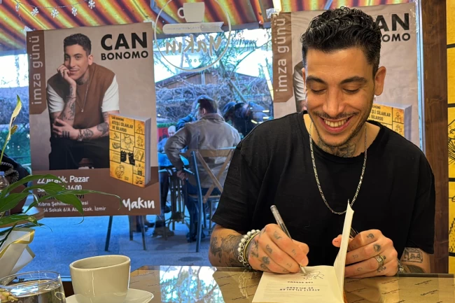 Can Bonomo'nun ilk romanına büyük ilgi