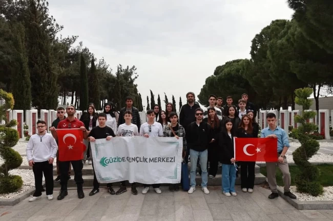 Gebze'den Çanakkale'ye giden sporcuları; "Güzide" gençler karşıladı