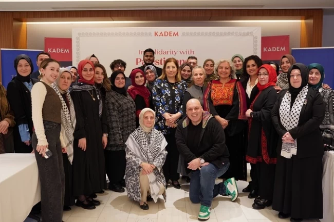 Filistin'de sanatla direnenler Türk Evi'nde buluştu