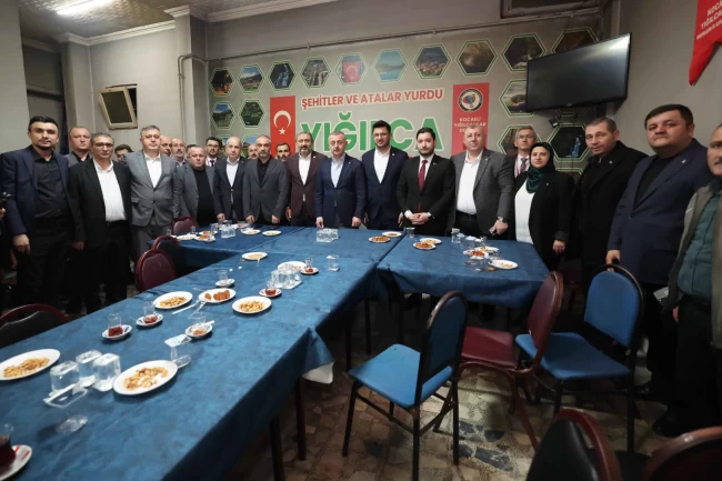 Başkan Büyükakın Kocaeli'de Yığılcalılar'a konuk oldu
