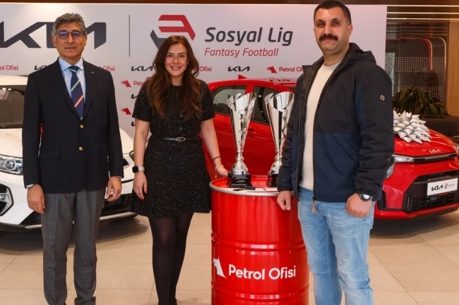 Petrol Ofisi Sosyal Lig'de birinci devre ödülleri sahiplerini buldu
