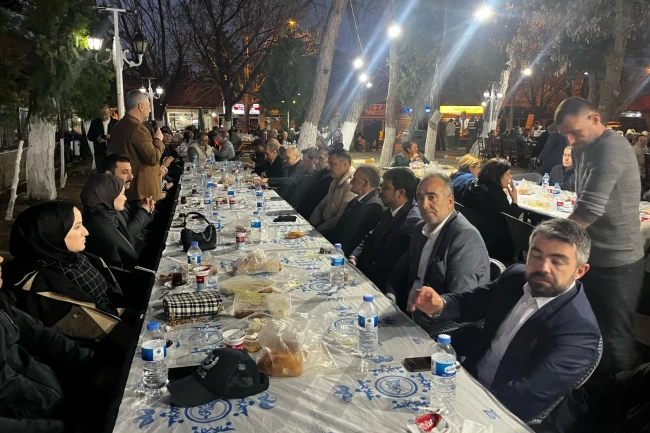 Kırklareli'de Pehlivanköy Belediyesi'nden iftar