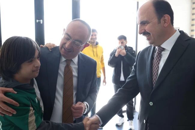 Başkanlar DOSD Meram'da Down Sendromlu çocuklarla buluştu