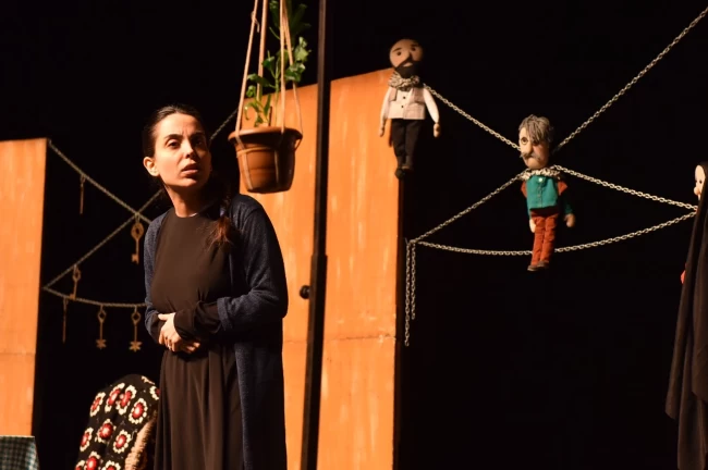 Bursa'da ‘Filistin Hakkında Konuşmalıyız' tiyatro oyunu sahnelendi