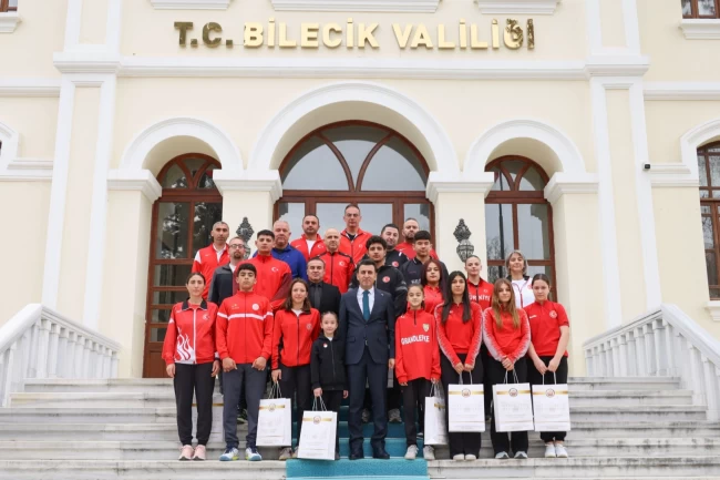 Vali Aygöl, Bilecik'in gururlarını ağırladı