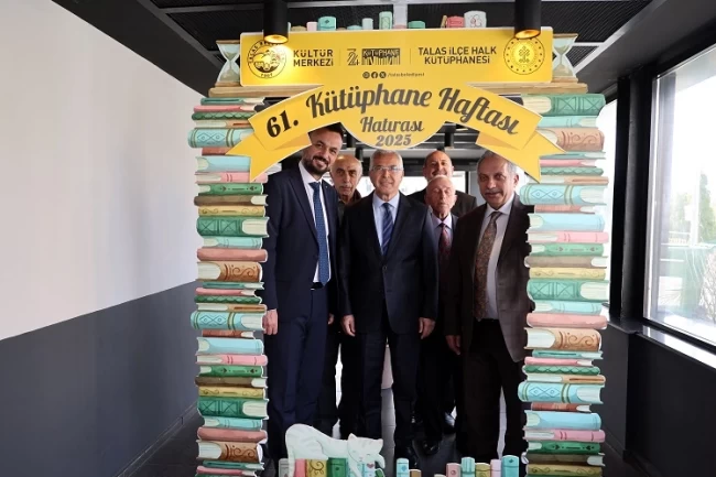 Kayseri Talas'ta 'Üreten Kütüphane' buluşması