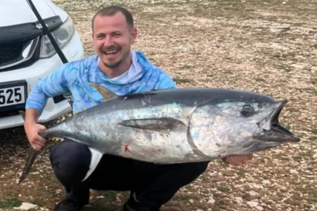 Saros Körfezi'nde dev av