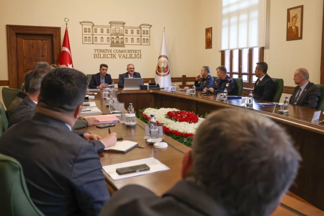 İçişleri Bakan Yardımcısı Münir Karaloğlu Bilecik'te