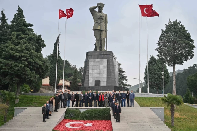 Gaziler, Atatürk'ün İzmir'e son kez baktığı yerde buluştu