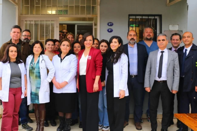 Başkan Kınay'dan çalışanlarına anlamlı ziyaret "Birlikte Daha Güçlüyüz"