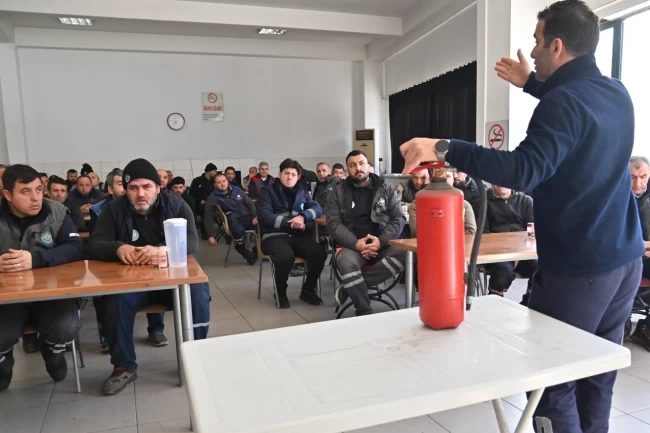 Manisa İtfaiyesi'nden üç ayda 62 bin 451 kişiye yangın eğitimi