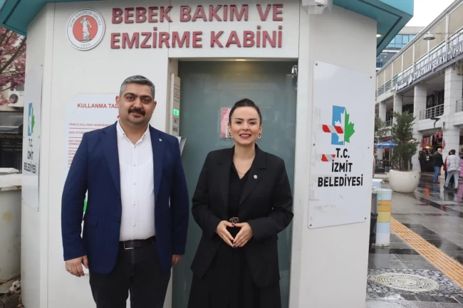 İzmit'te Bebek Bakım ve Emzirme Kabini daha güvenli